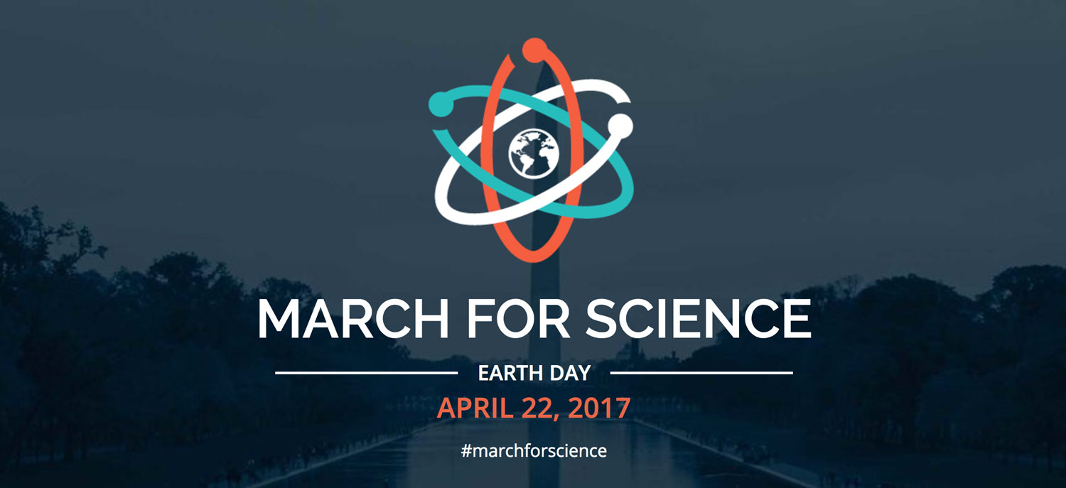 March for Science (screenshot from website March 28, 2017)